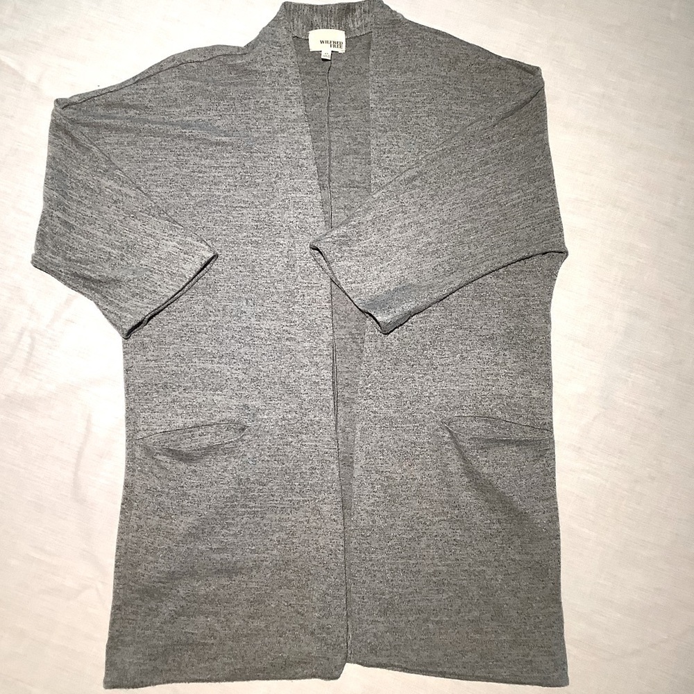 ARITZIA Wilfred Free Zlata open cardigan short sleeves. Size XS - Picture 2 of 6